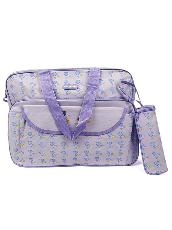 Purple best sale baby bag