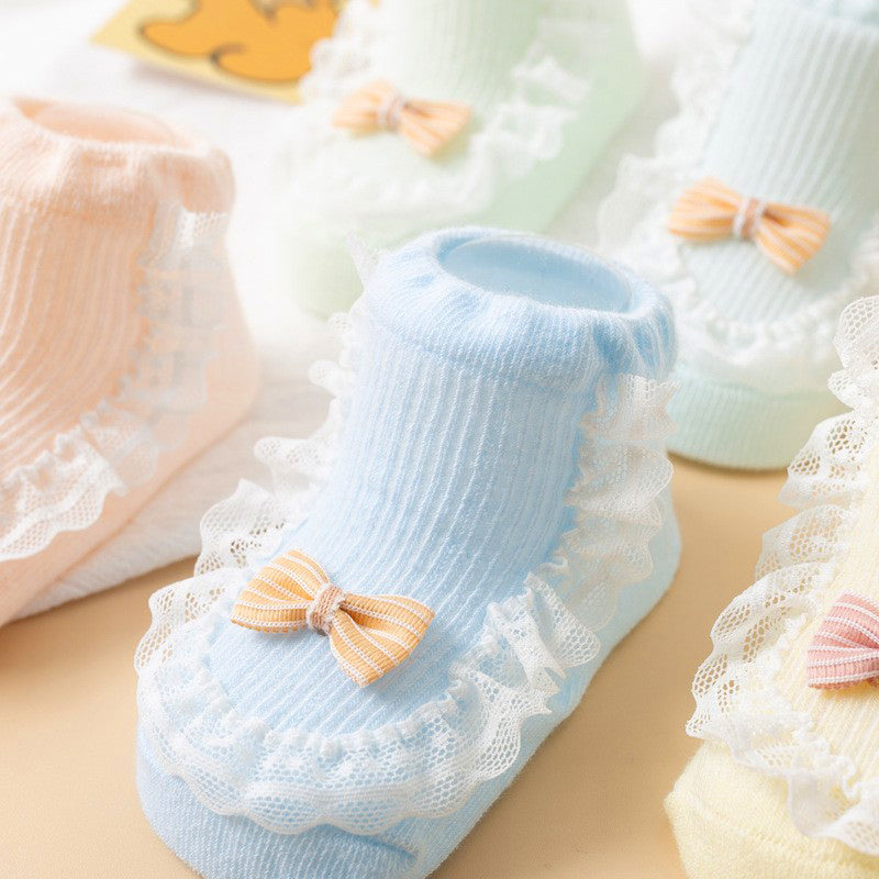 Newborn 2025 lace socks