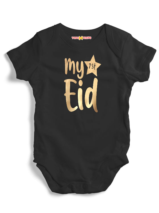 BD50-My First Eid -Bodysuit (0-12m)