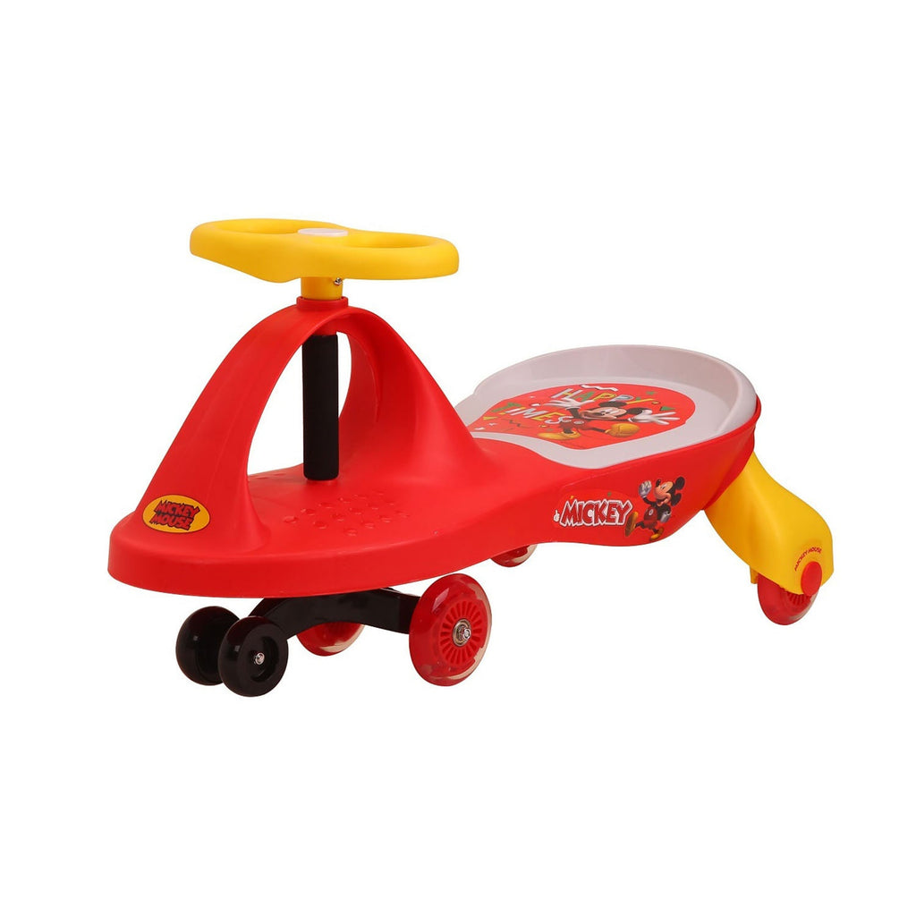 Red Mickey Mouse Swing Pedal Car BZ-6857