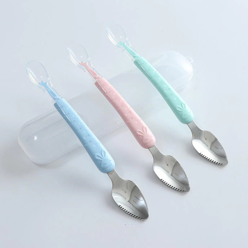 FE128-Scrapping Spoon Double Sided