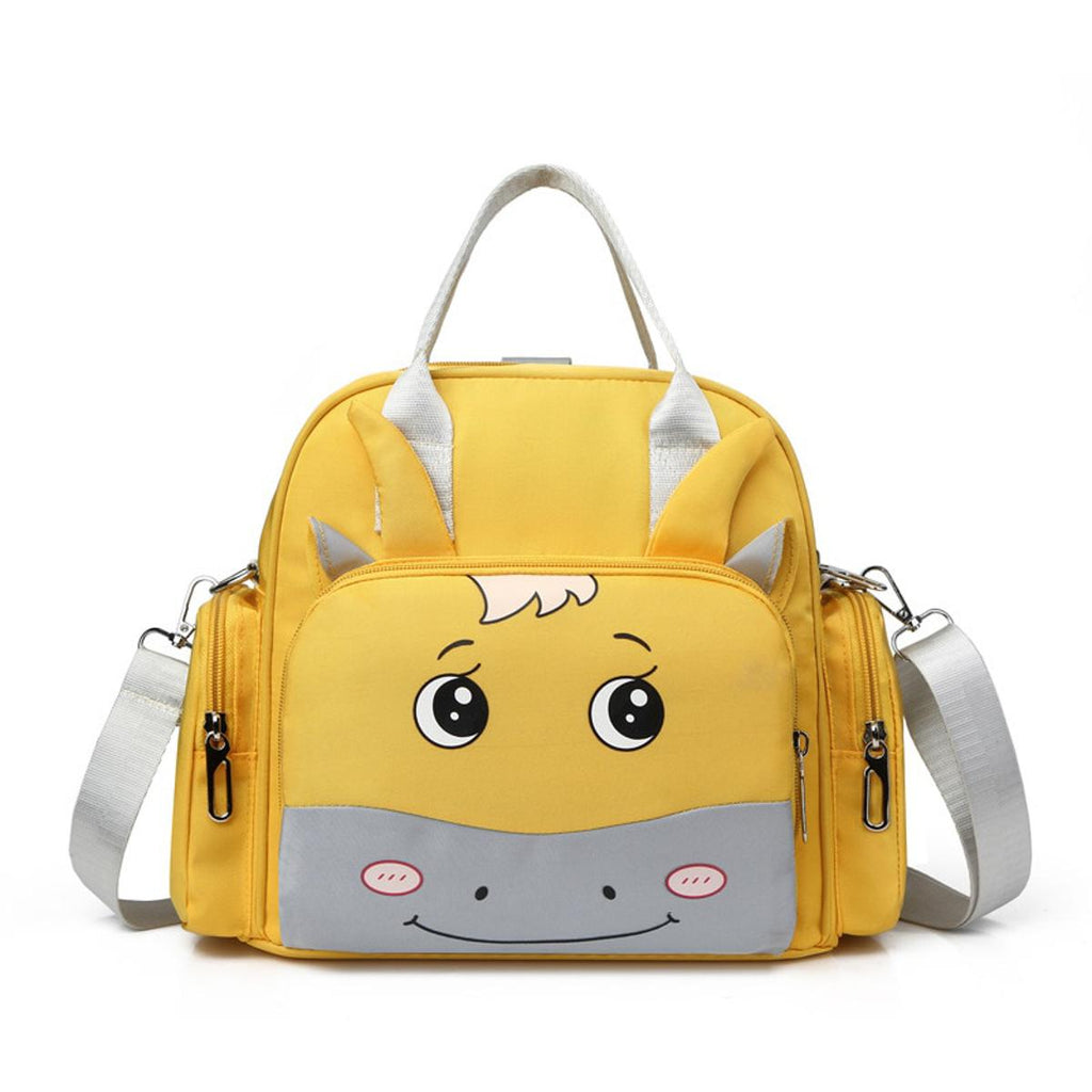 Cute Face Baby Bag Yellow-DB138