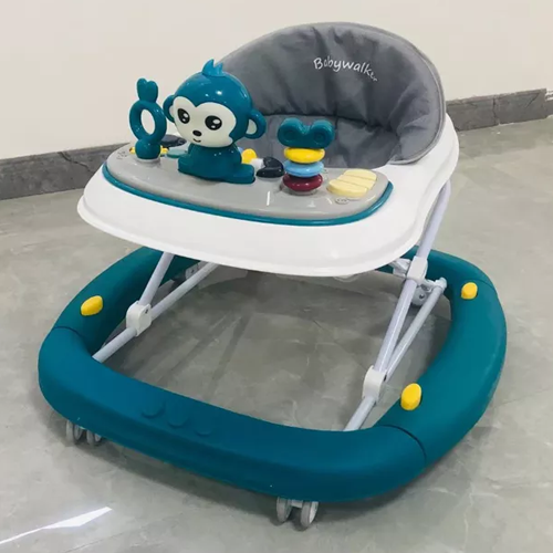 Adjustable lightweight Baby walker blue W612