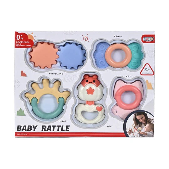 Learning Baby Rattle 5 Pcs Set 668-154