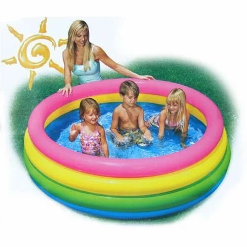 Inflatable Kids Bath Tub-3ft multicolor 56441