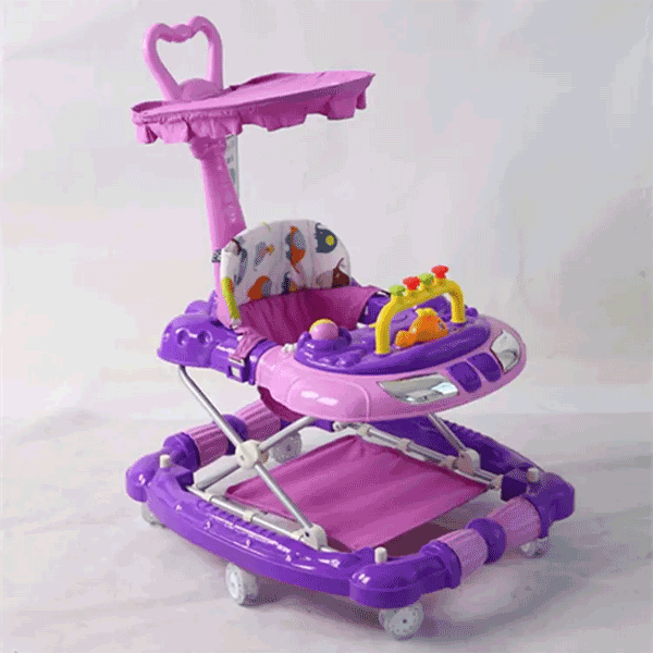 3 in 1 Baby walker With Rocker and Roof 2356