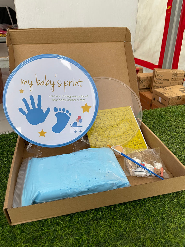 Baby DIY Handprint & Footprint Frame Kit