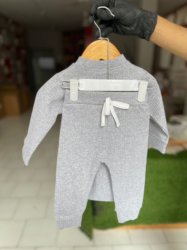 Hyder Grey 2pc Winter Set