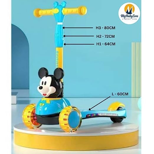 Mickey Mouse Scooty For Kids-BZ-MQ-01