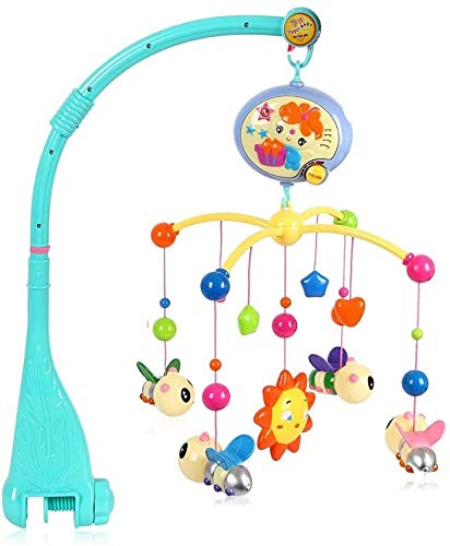 Bedside Bell Newborn Baby Toy Small Bee Bed Bell-Cot Mobile