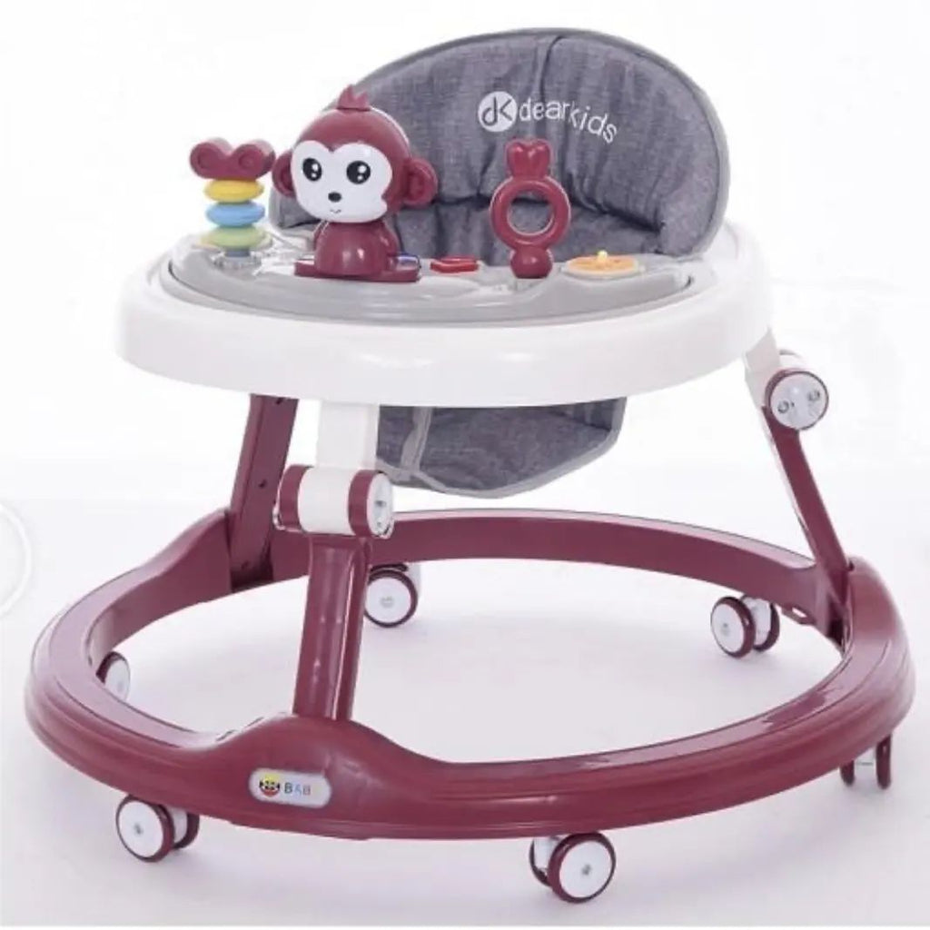 Adjustable lightweight Baby walker Red W608