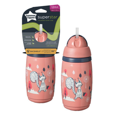 266ML Straw Cup Pink Tommee Tippee