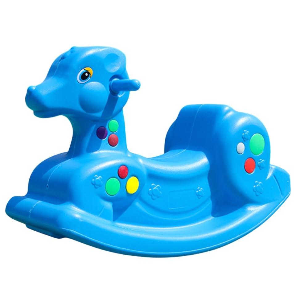 Horse Sea-saw For Kids-Blue-BZ-TM-4