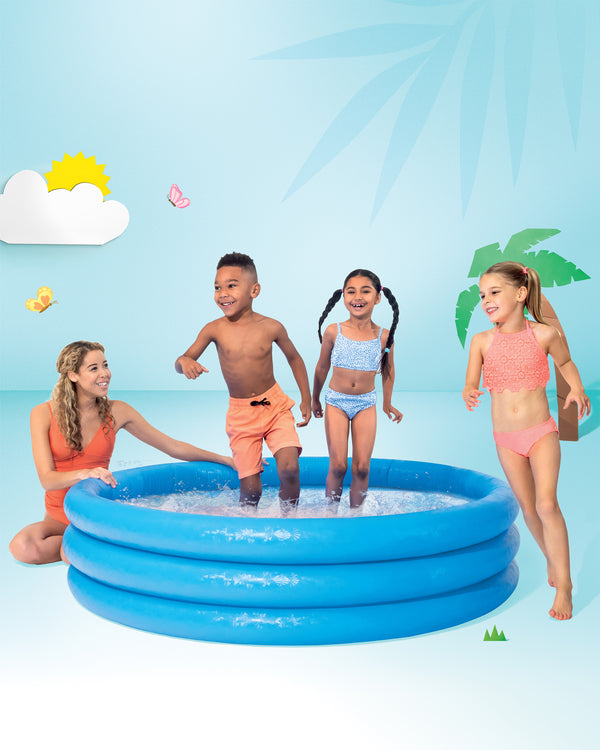 Crystal Blue Inflatable Pool - 66
