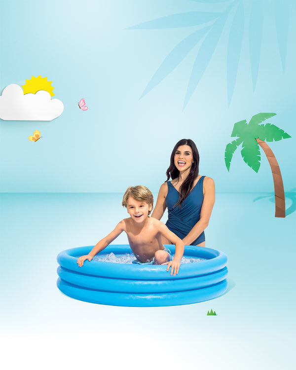 Crystal Blue Inflatable Pool - 45