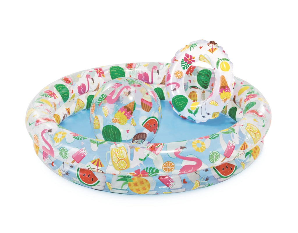 Just So Fruity Inflatable Kiddie Pool Set 59460