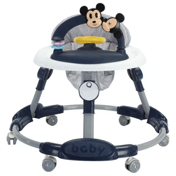 Fiber Mickey Round Baby Walker Foldable W621