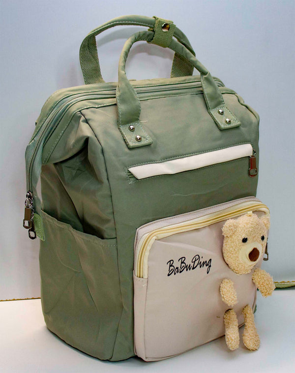 Cut Bear Mom Bag Maternity Backpack Green-DB198