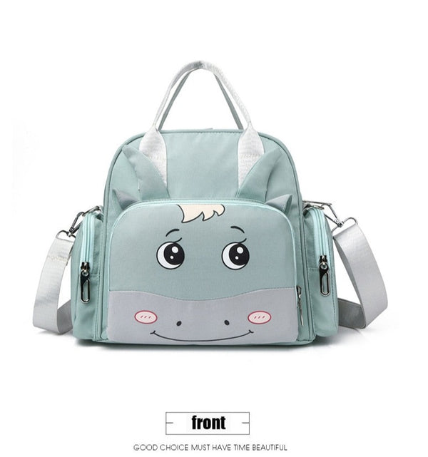 Cute Face Baby Bag Green-DB141