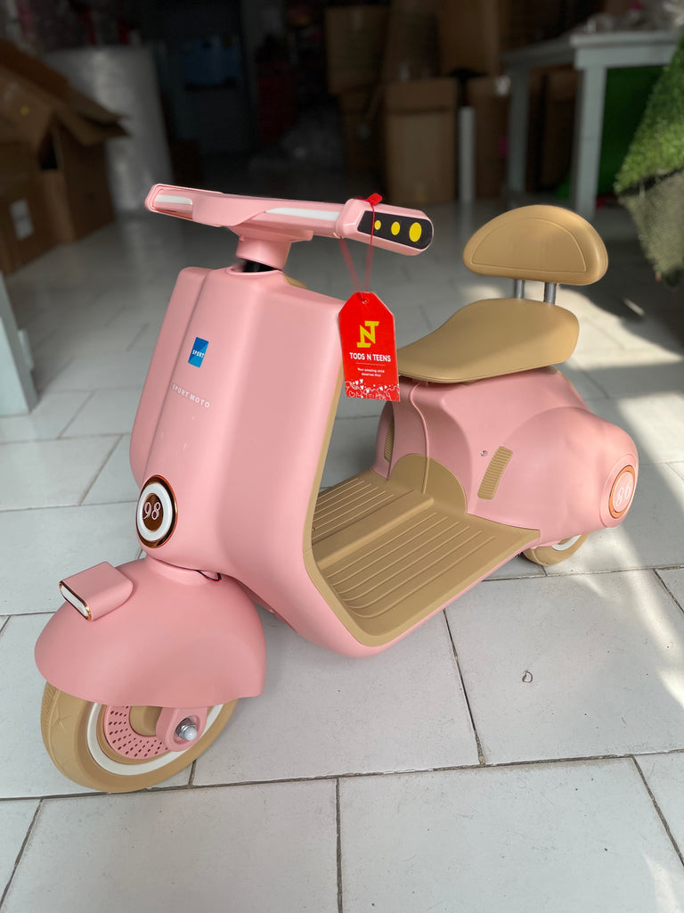 Stylish Electric Vespa Scooter for Kids