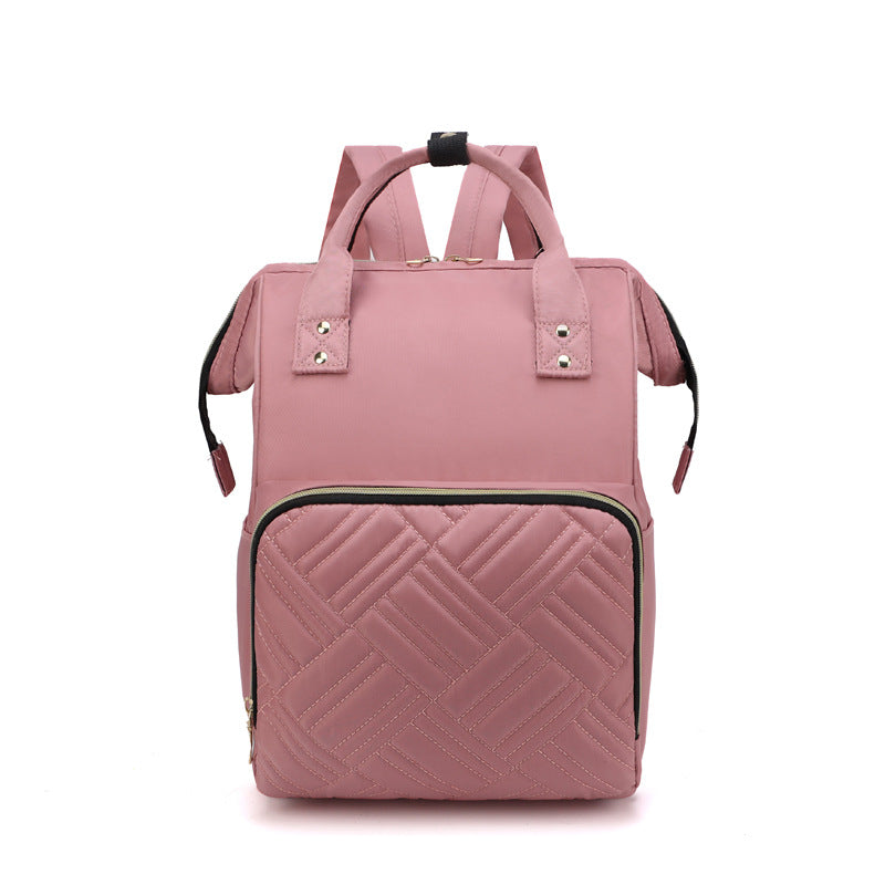 Mommy Shoulder Diaper Bag Pink-DB122