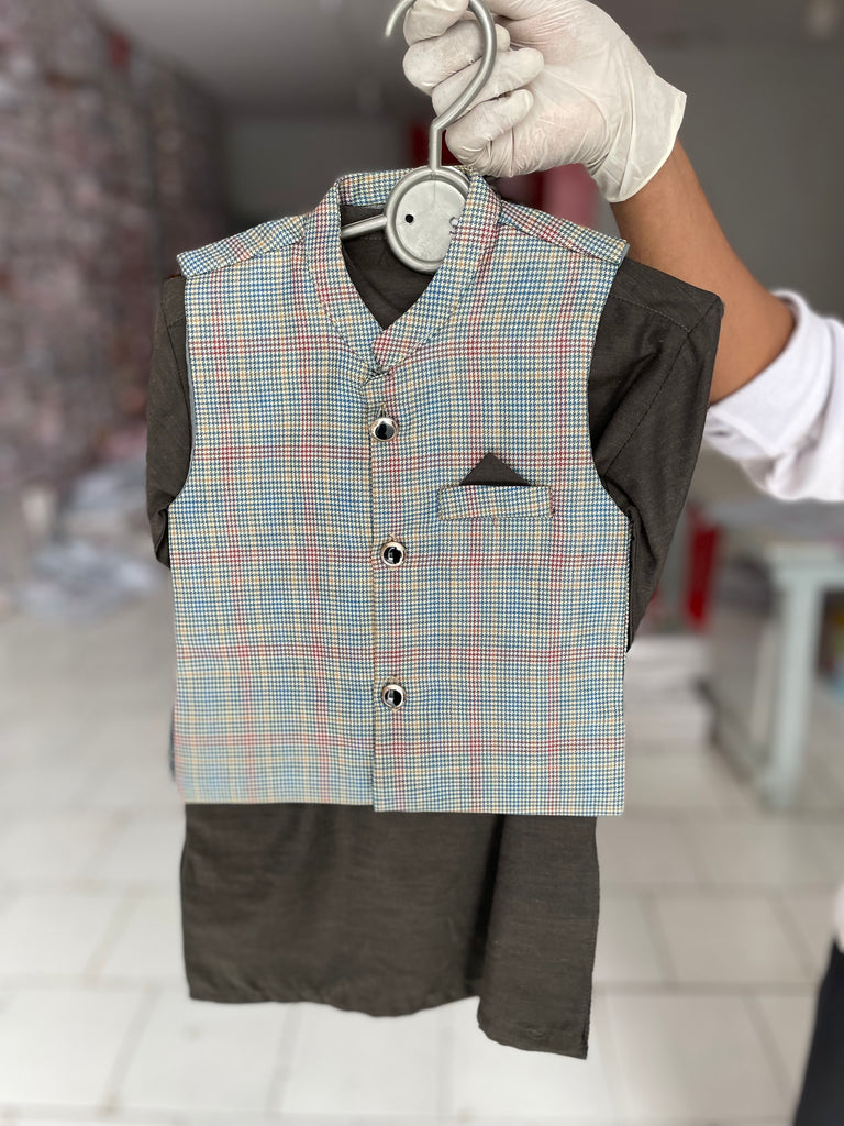 SK52-Shalwar Kamiz with Waistcoat