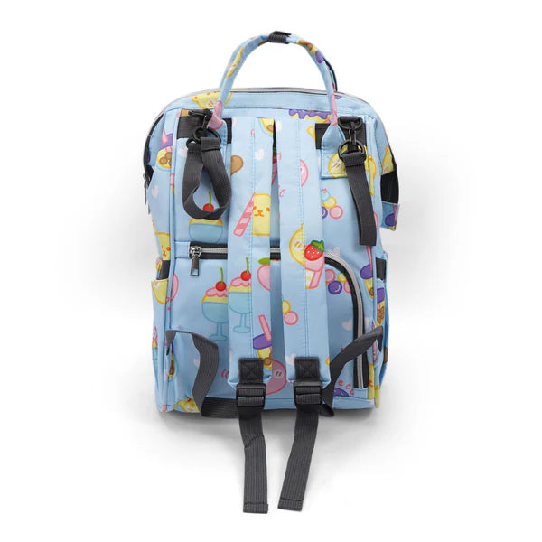 Baby Diaper Bag Doughnut Blue - Sunshine-DB157