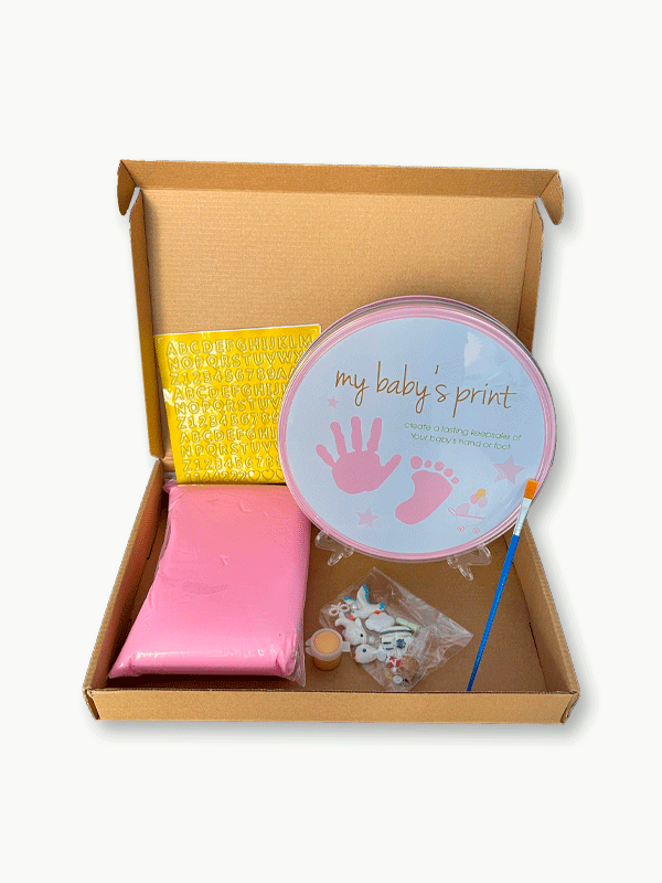 Baby DIY Handprint & Footprint Frame Kit