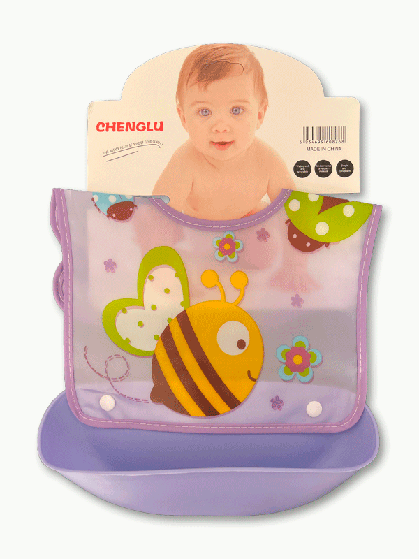 Detachable Tray Bibs