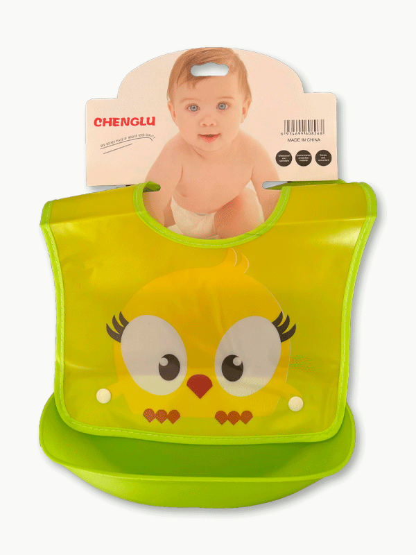 Detachable Tray Bibs