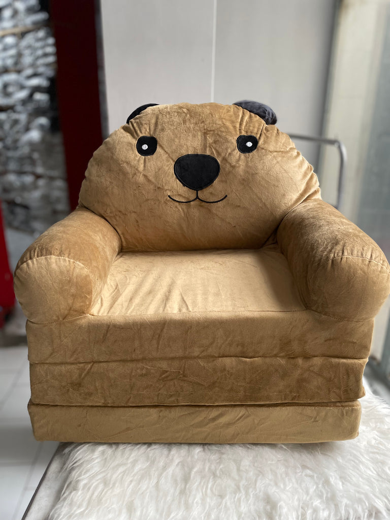 Sofa Cum Bed-Brown Bear