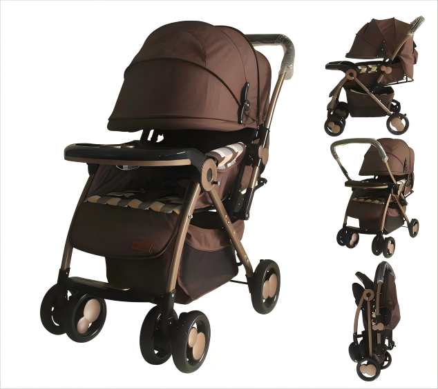 Alloy Foldable Baby Stroller 9966