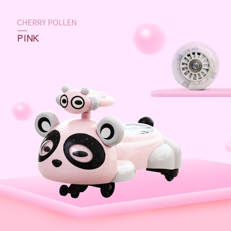 Panda Magic Auto Car WIth Music Pink BZ-7819