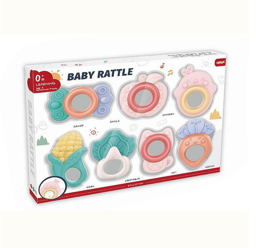 Pack of 7 Baby Rattles