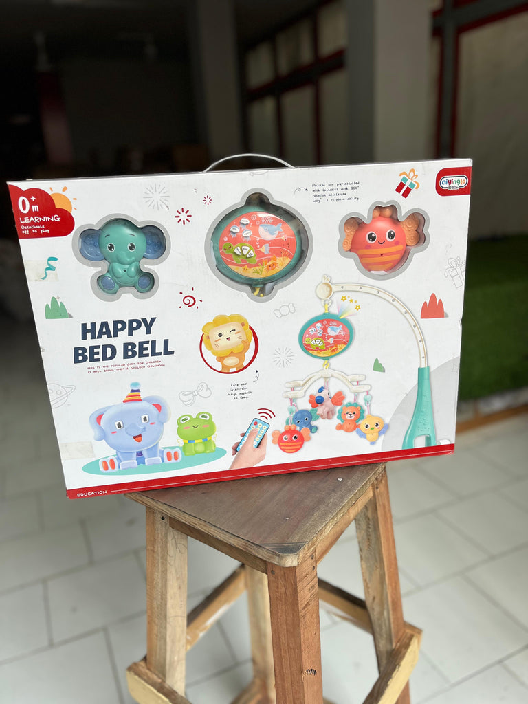 Happy Bed Bell with Remote Control Cot Mobile-CT09