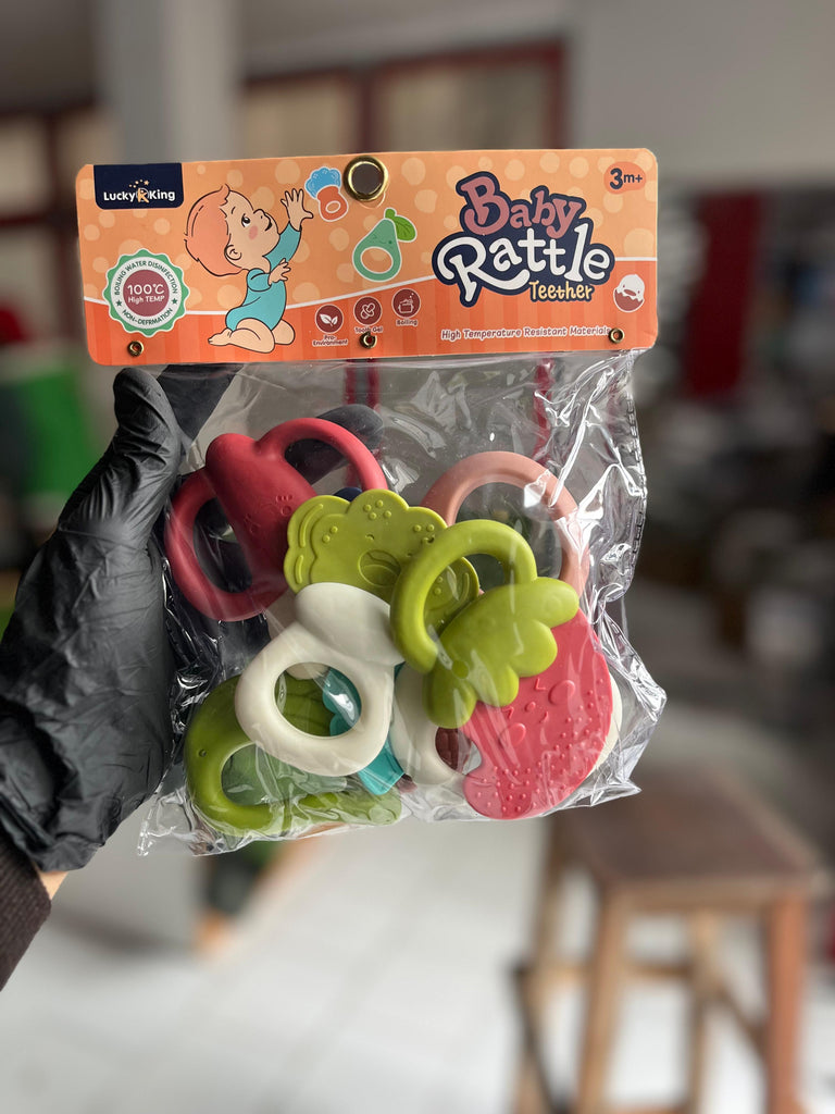 BT43-Baby Rattle Pack+Teether