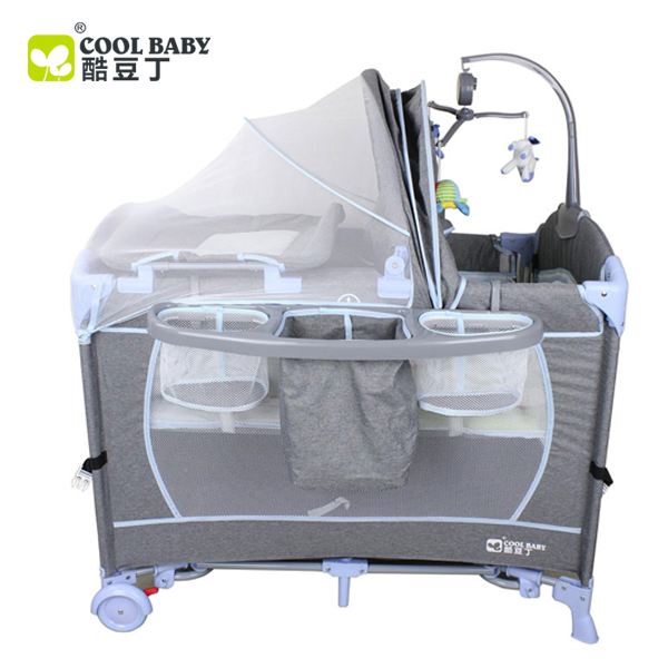 2 in 1 Cool Baby Playpen WIth Rocker Function-BZ-960F