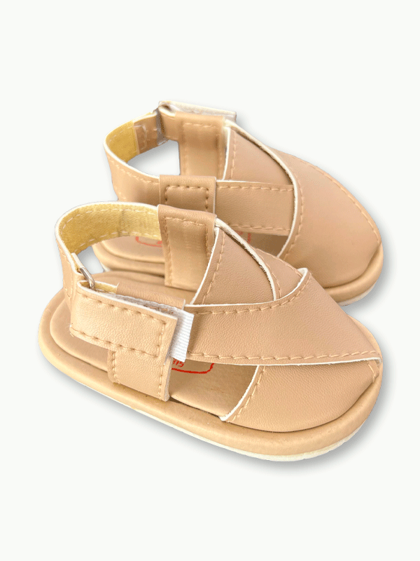 Cream Peshawari Sandal (6-24M)