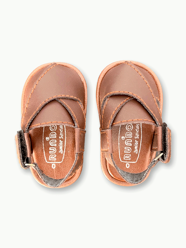 Chocolate Peshawari Sandal (0-12M)