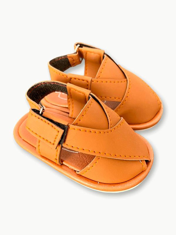 Camel Peshawari Sandal (0-12M)