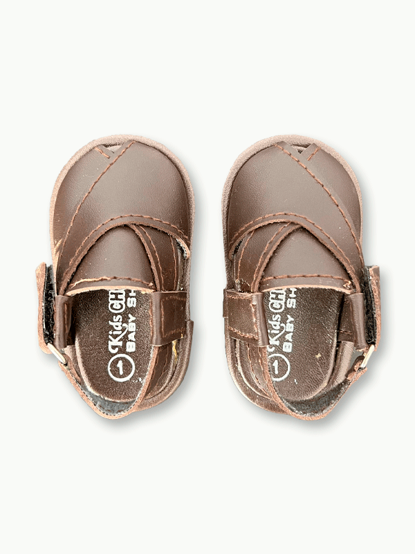 Dark Brown Peshawari Sandal (0-12M)