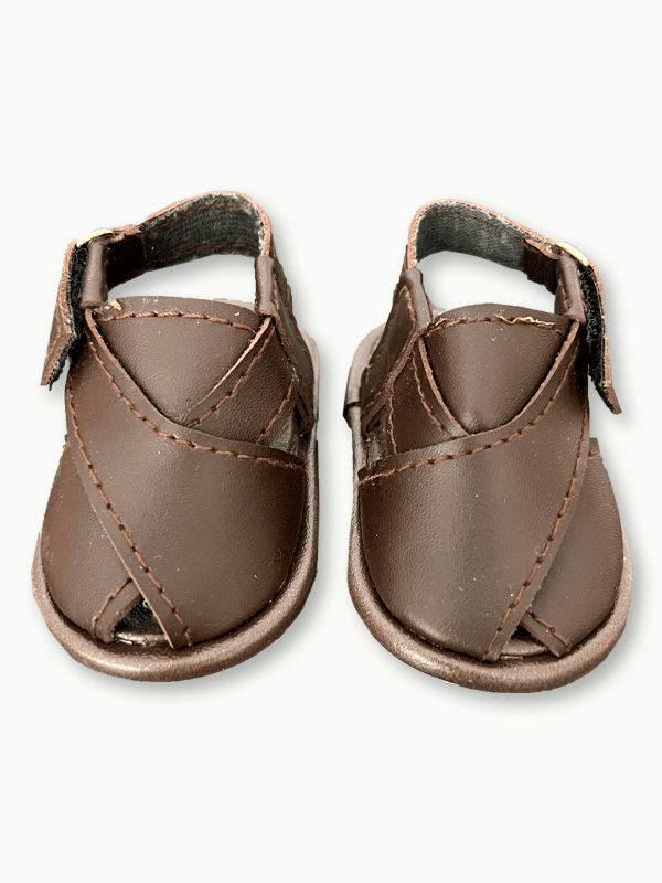 Dark Brown Peshawari Sandal (0-12M)