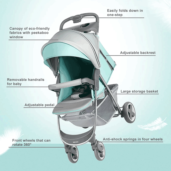 Shenma Baby Strollers Unisex-AQ-SK9-2