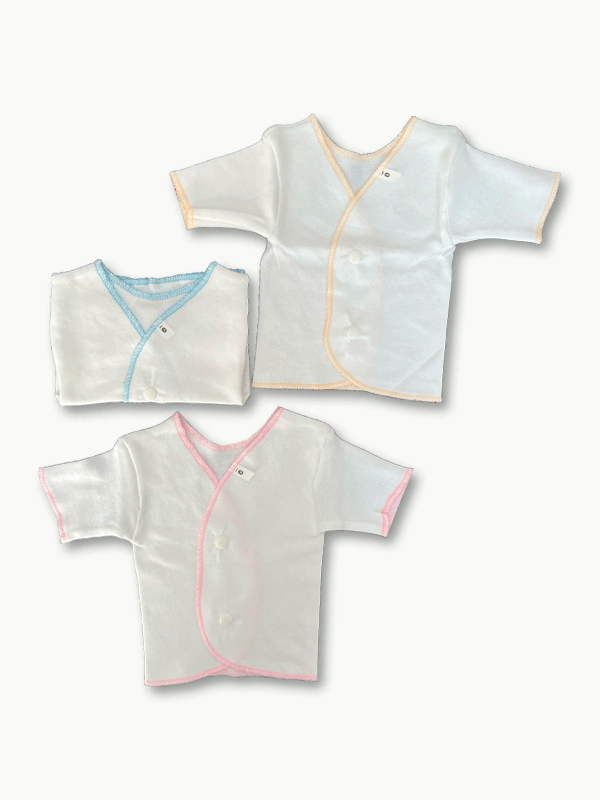 Pack Of 3 Baby Vests