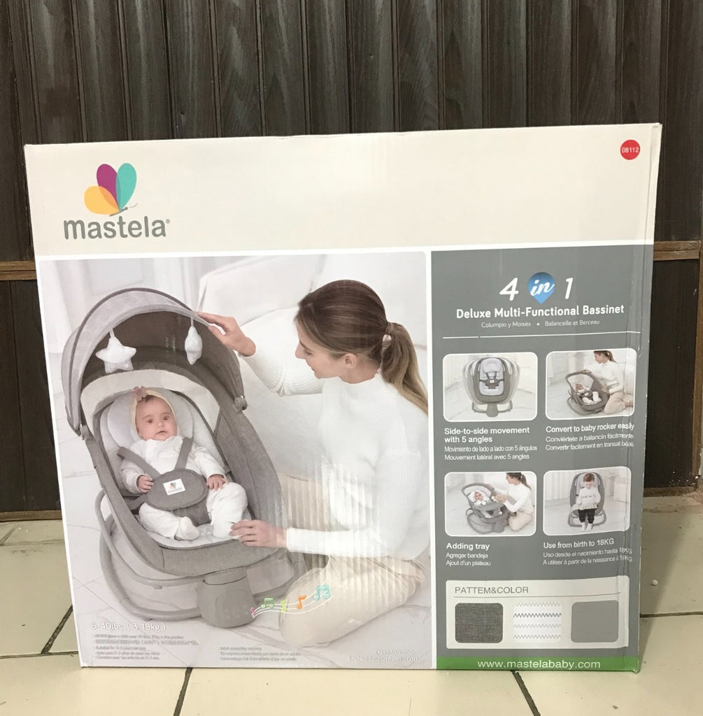 MASTELA - Berceau 4 en 1 –