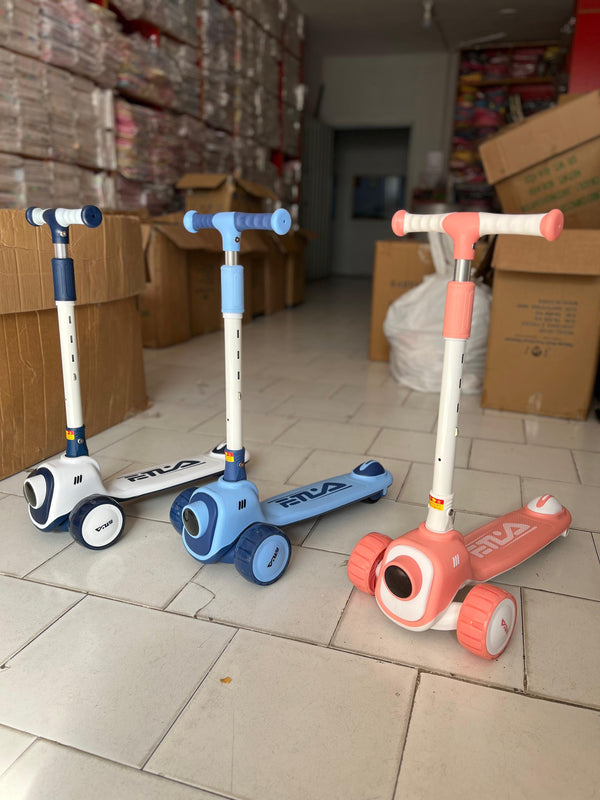 Two-in-one Children's Scooty-Adjustable Handle Height