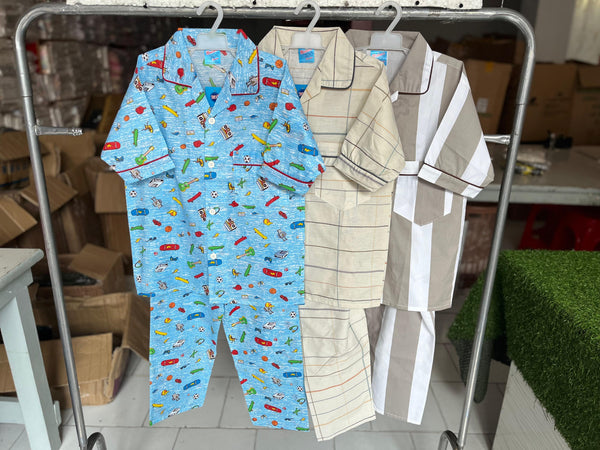 OS50-Assorted Summer Boy NightSuit (8-10 Years)