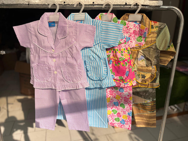 OS60-Assorted Summer Girl NightSuit (1-2 Years)