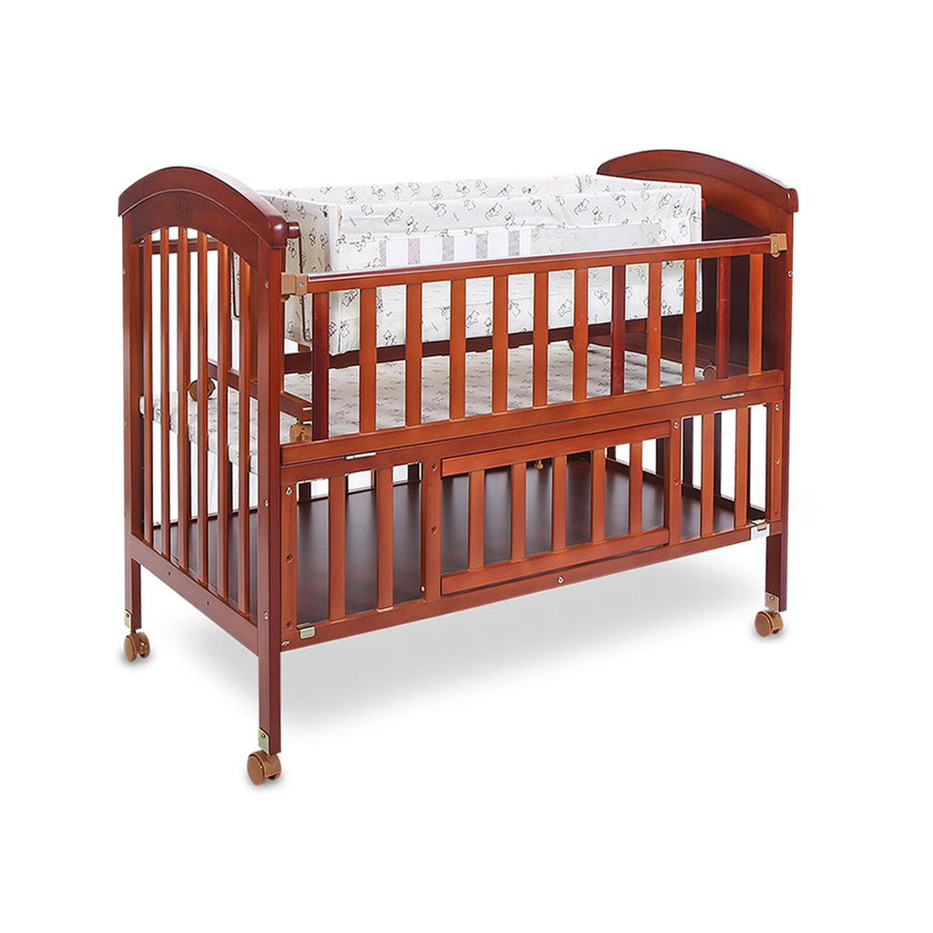 Webby Wooden Heavy Duty Wooden Cot-8103-1