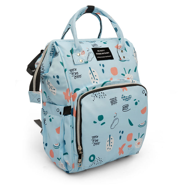 Baby Diaper Bag Light Blue - Sunshine-DB156